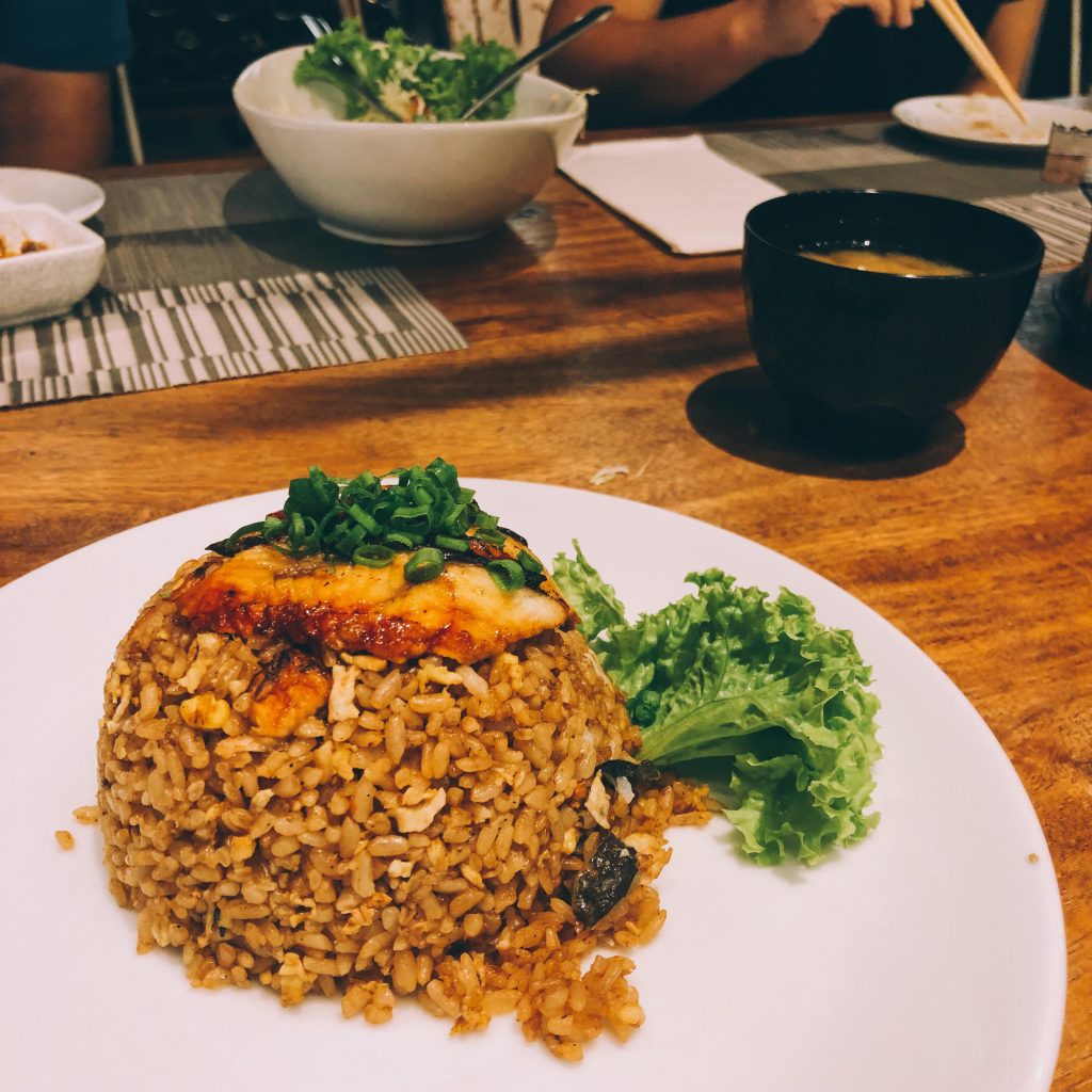 Unagi Fried Rice that can be found in Ipoh