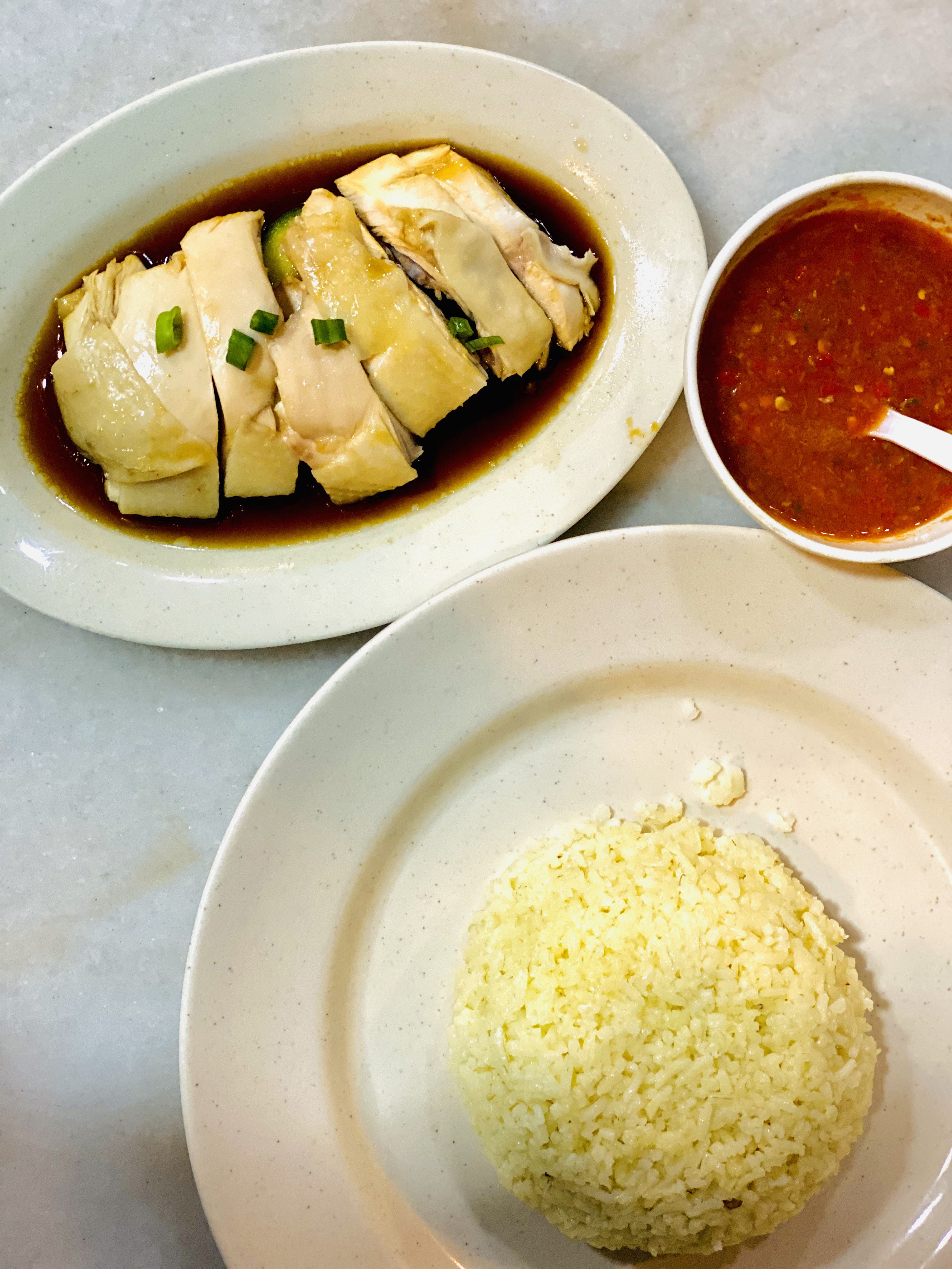 Ipoh Hainan Steamed Chicken Rice